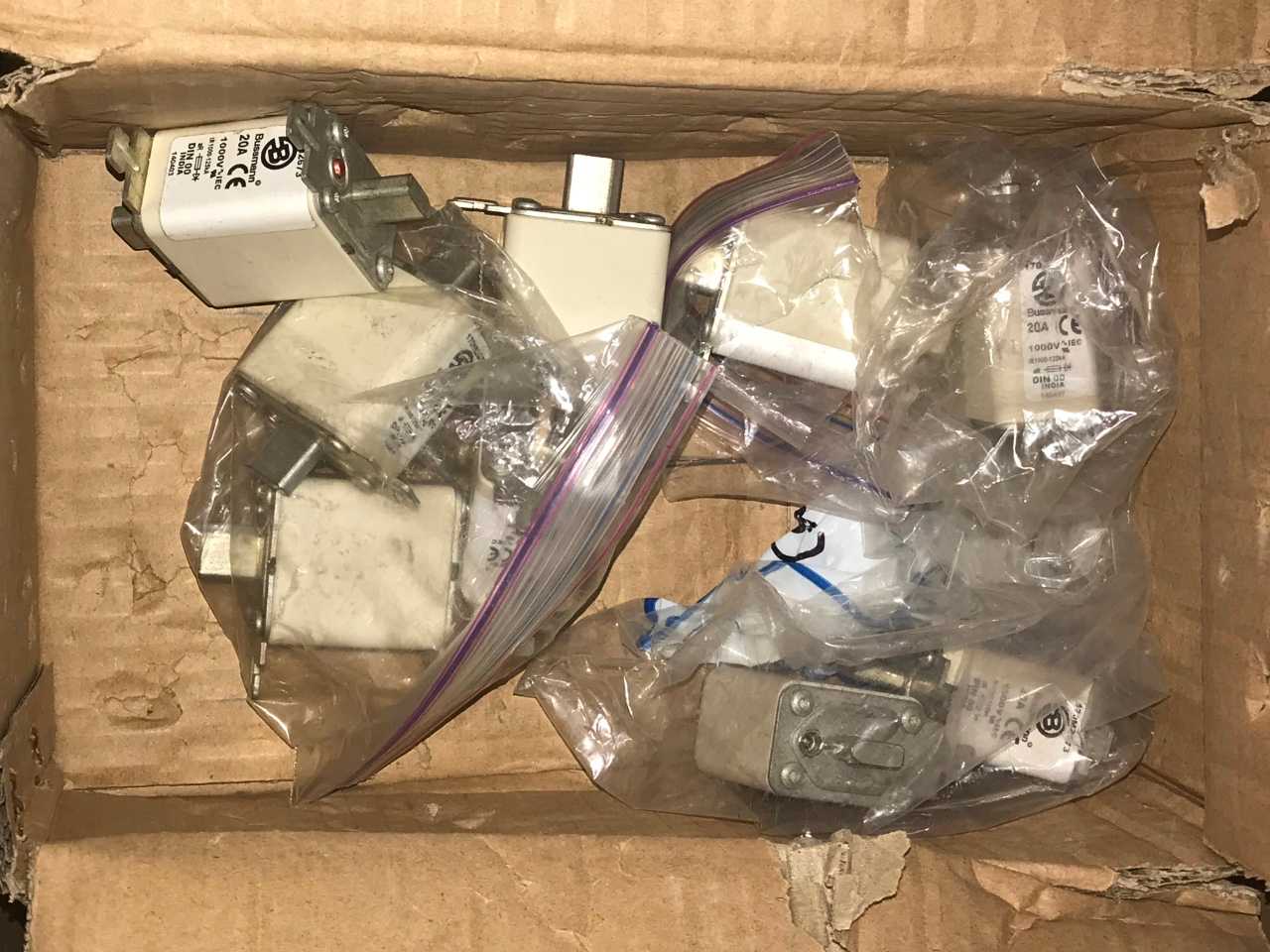 COOPER DIODE/SQUARE BODY FUSES (QTY 6 + 9 = 15) - FUSES