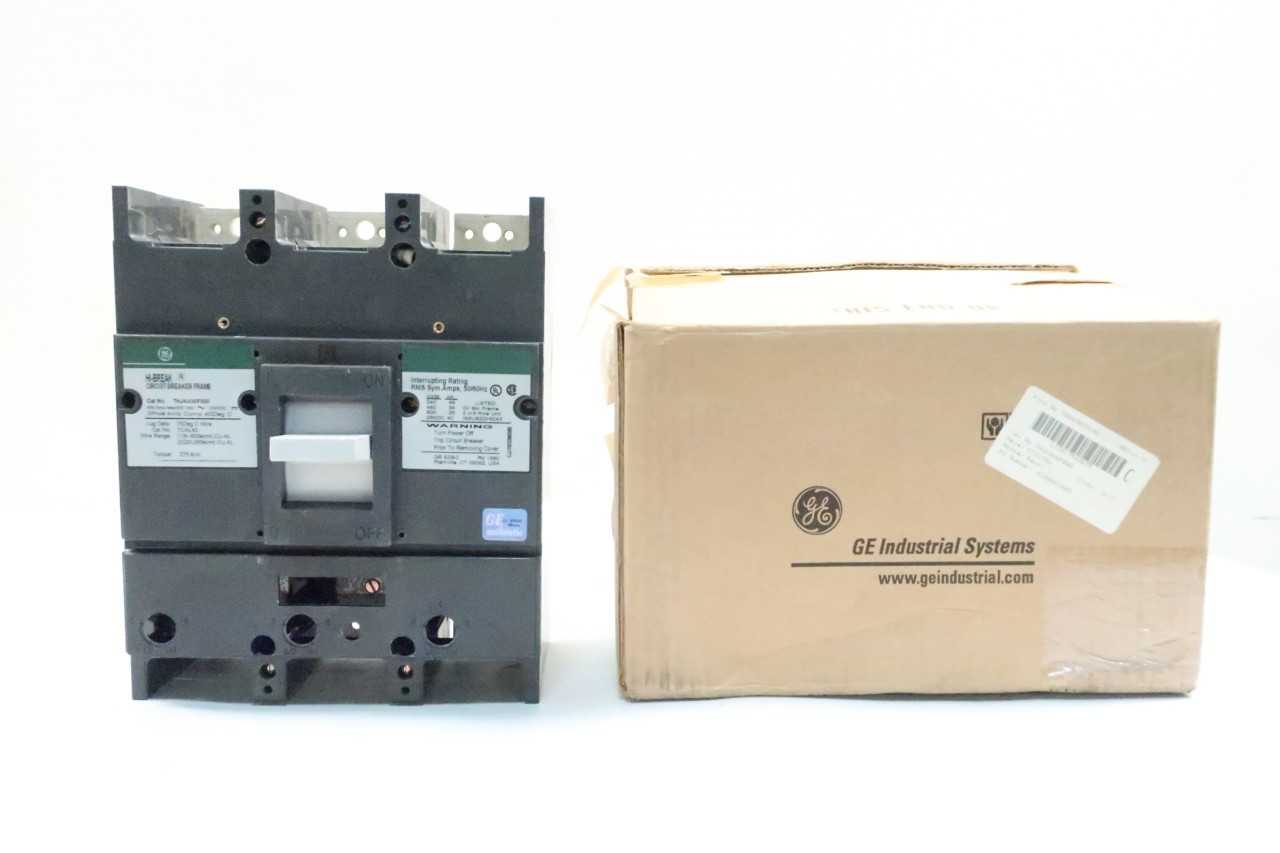 Ge THJK436F000 Hi-break Circuit Breaker 400A - CIRCUIT BREAKERS Ge THJK436F000 Hi-break Circuit Breaker 400A - CIRCUIT BREAKERS