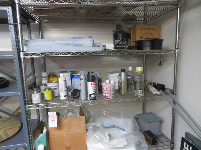 Miscellaneous Items, racks and contents - MISCELLANEOUS