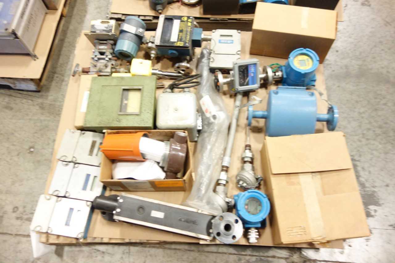 3 PALLETS OF ASSORTED INSTRUMENTATION - INSTRUMENTATION