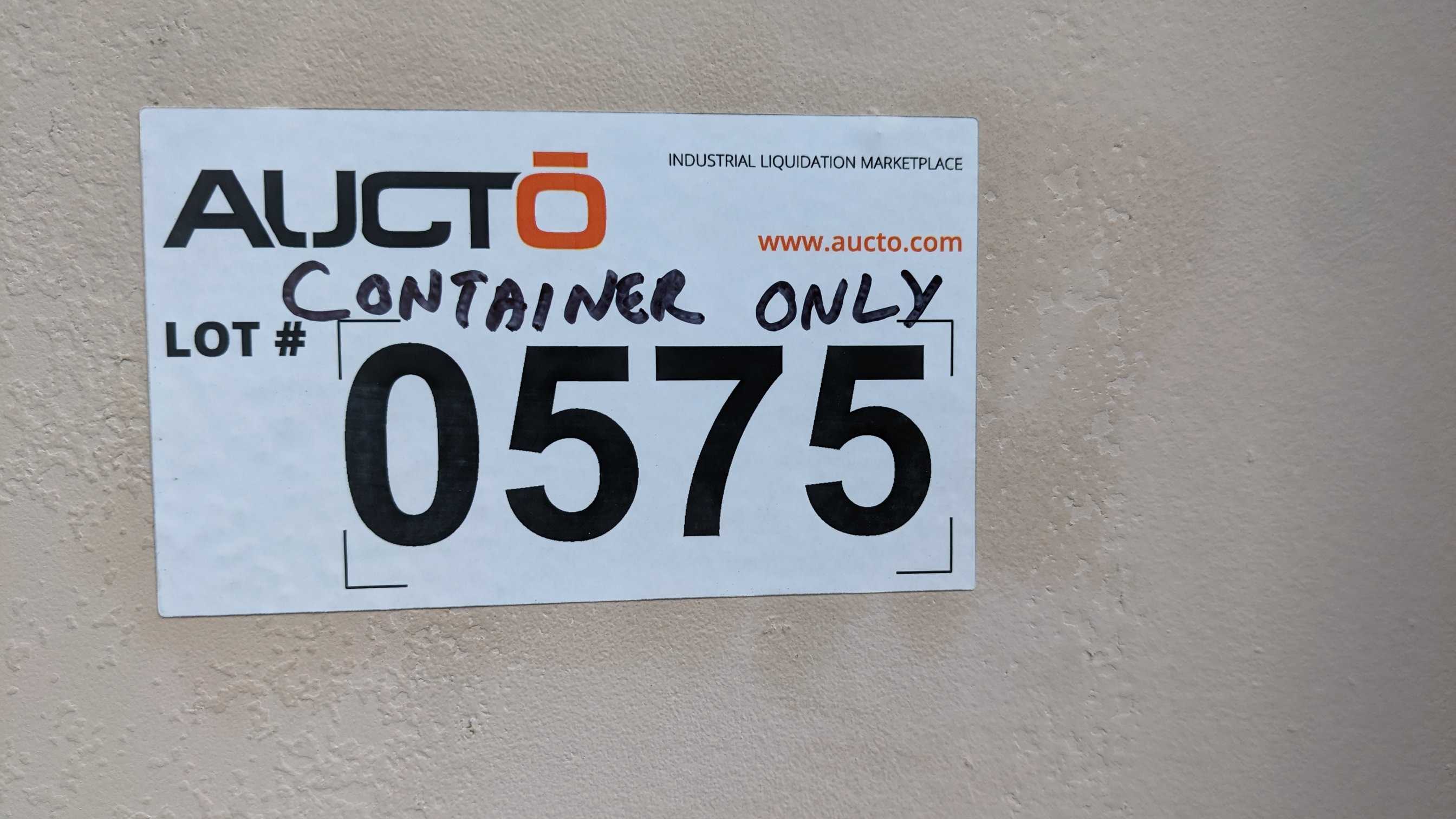 SHIPPING CONTAINER - INDUSTRIAL PARTS