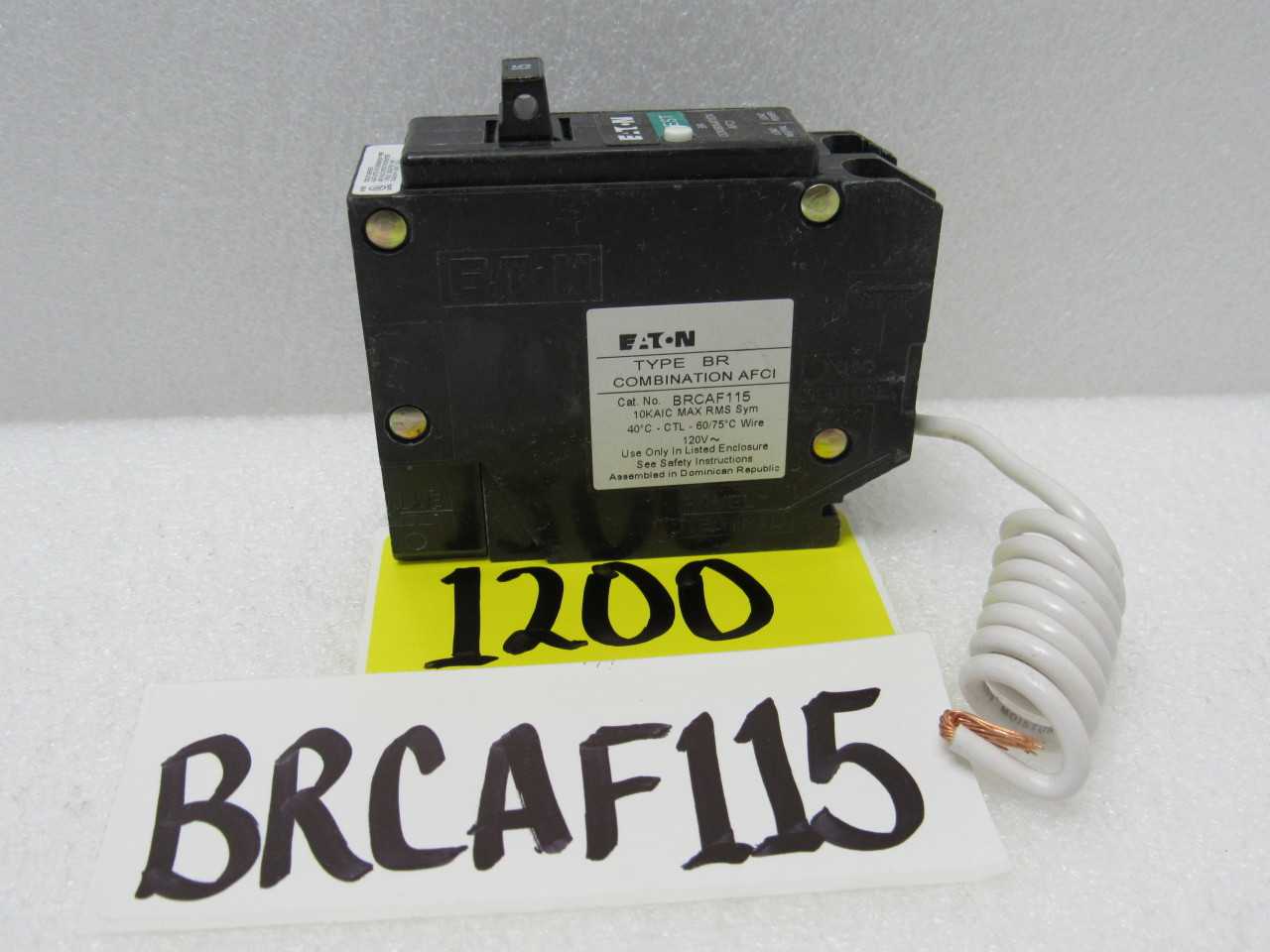 Eaton Circuit breakers - CIRCUIT BREAKERS