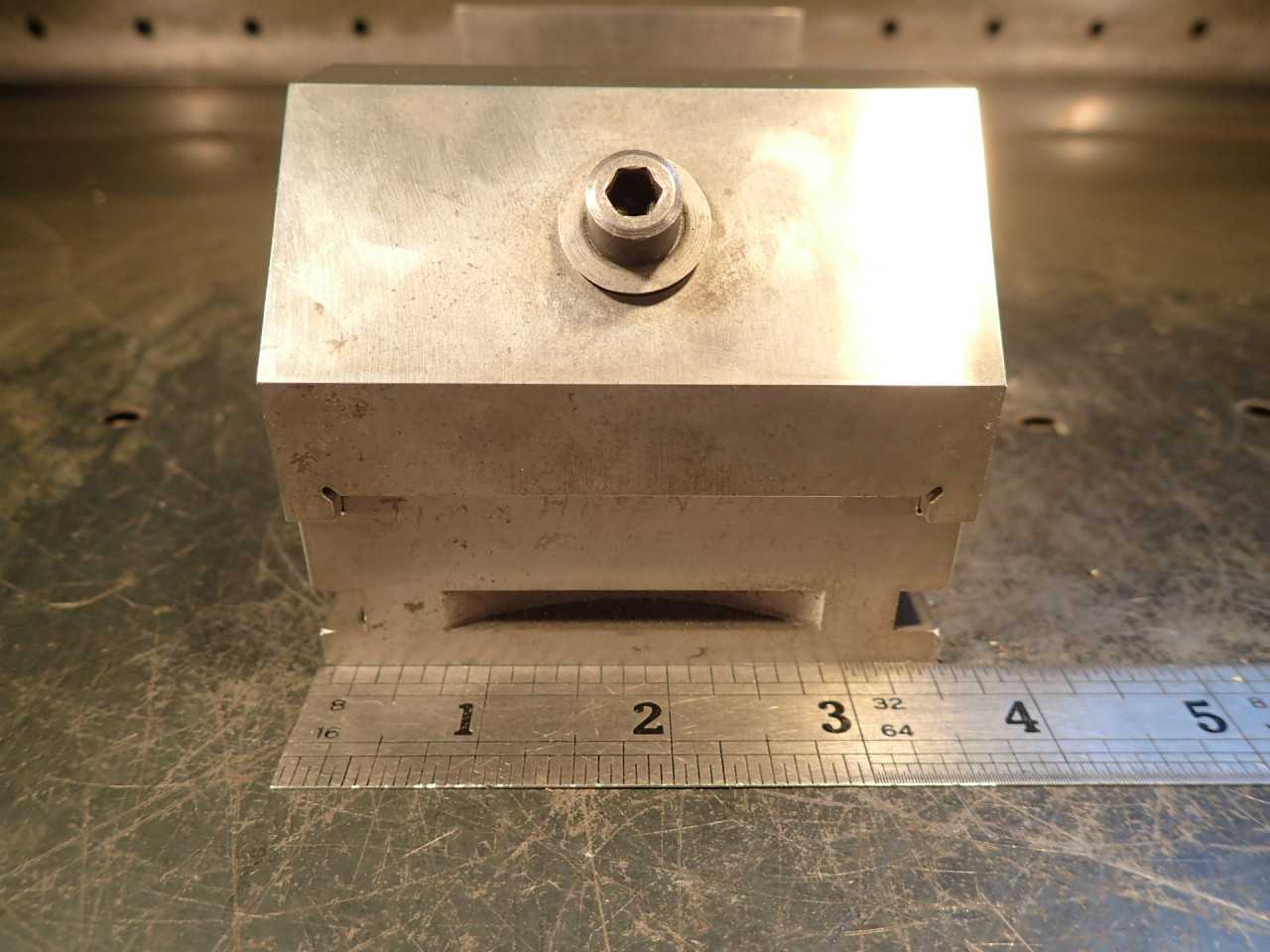 3-1/2" Wide Jaw Precision Toolmakers' Grinding Vise: Jaws Open 4-1/2" - MILLING MACHINE PARTS
