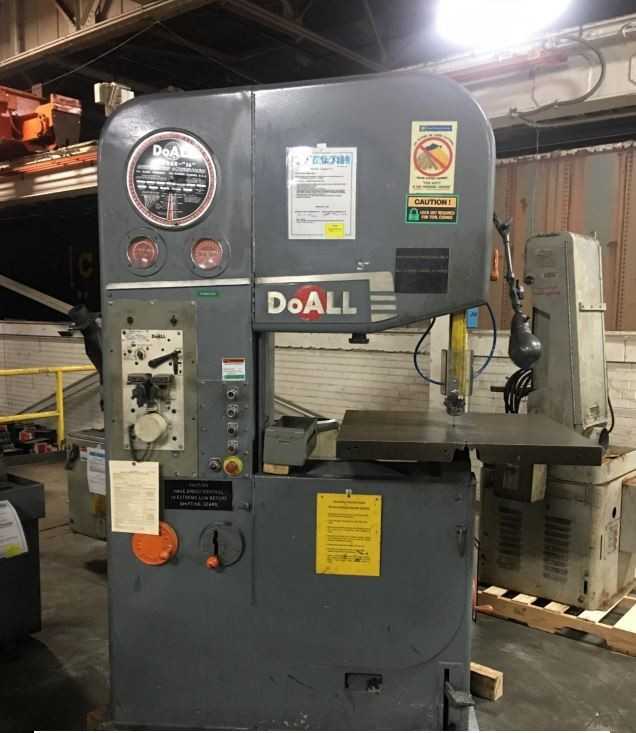 DOALL Band Saw 2613-2 - VERTICAL BAND SAWS