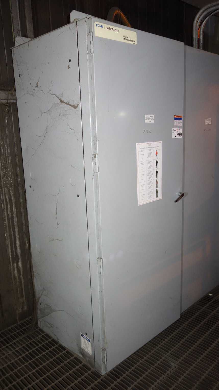 LOT OF 2 CUTLER HAMMER LBS 600A 2400V-AC NON-FUSIBLE LOAD INTERRUPTER SWITCHGEAR - SWITCHGEAR