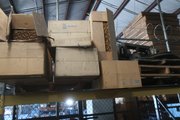 CONTENTS OF 1X SECTIONS OF PALLET RACKING, AC-MOTORS, ELECTICAL, FILTERS - ELECTRIC MOTORS