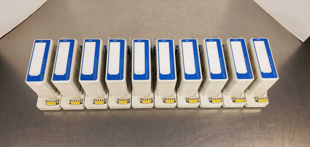 Lot of 10 ABB DO890 Output Module wTU890 Termination Module Like New - Pulled from New Machinery and Bench Tested - AUTOMATION & CONTROLS