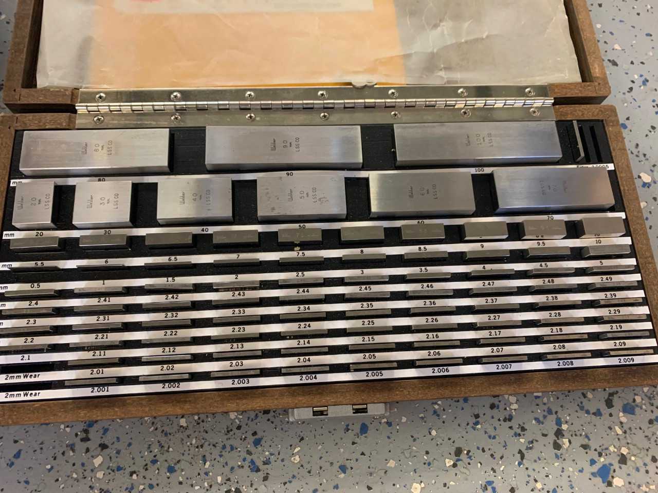Starrett Gage Blocks - PROCESS EQUIPMENT