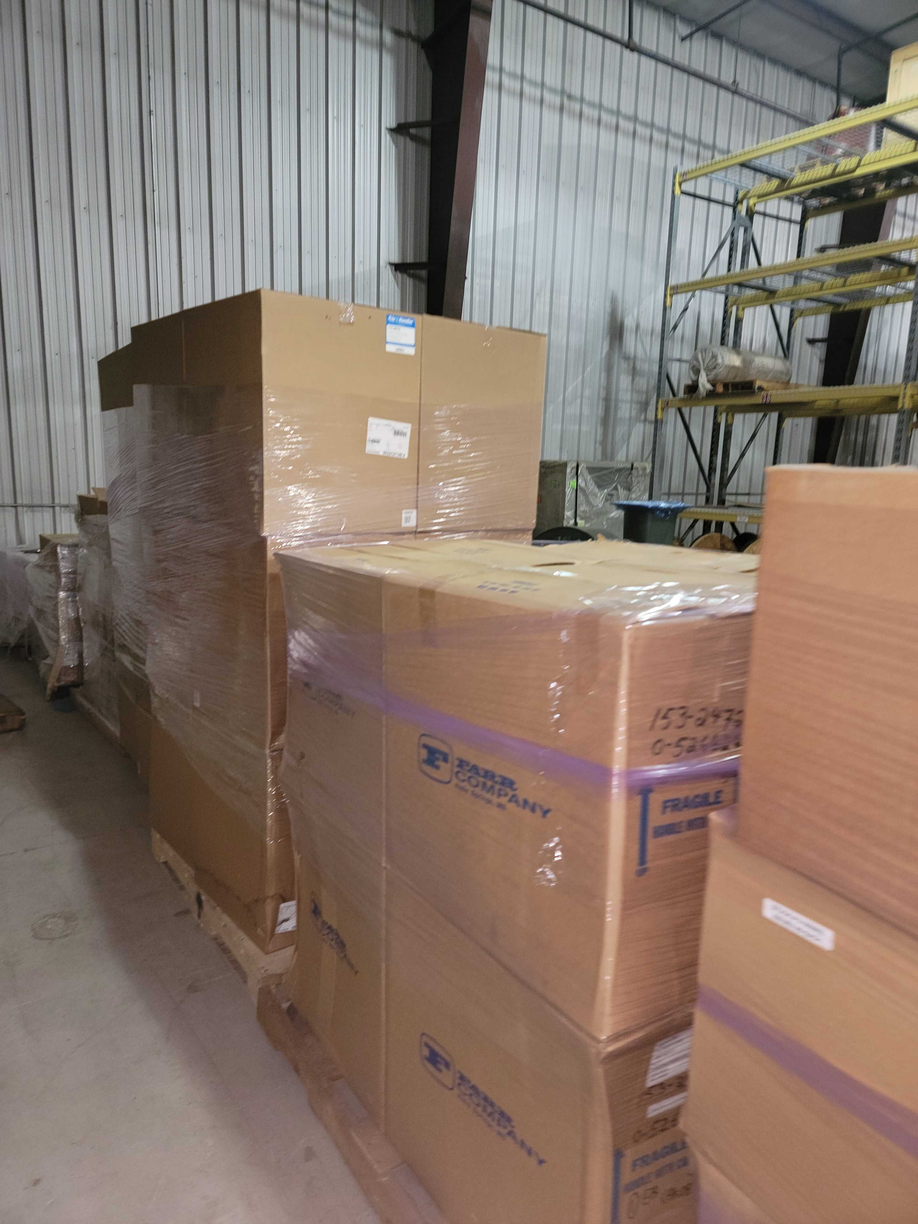 BULK LOT OF FILTERS & INSULATION - PROCESS EQUIPMENT