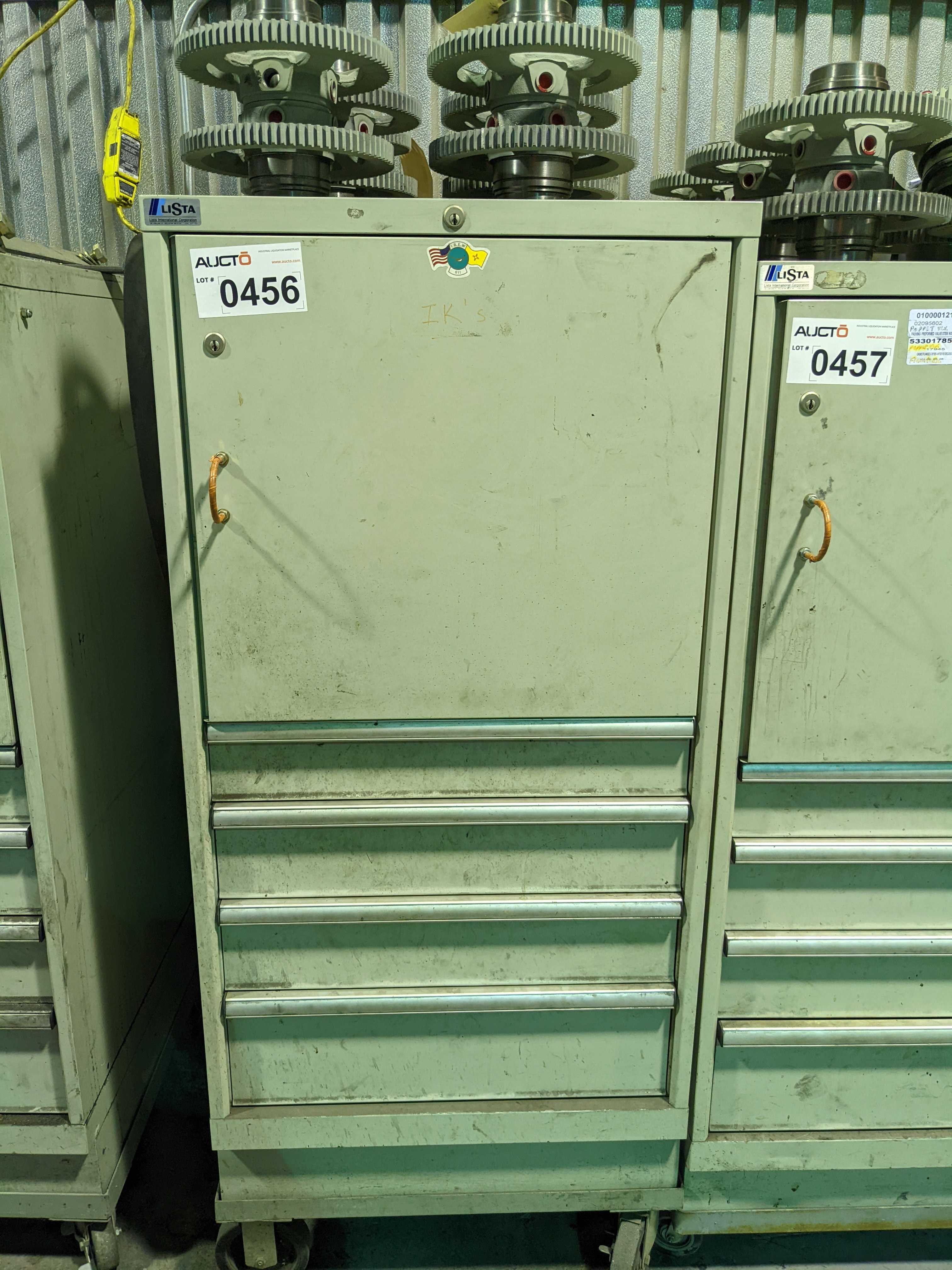 CABINET AND CONTENTS - INDUSTRIAL PARTS