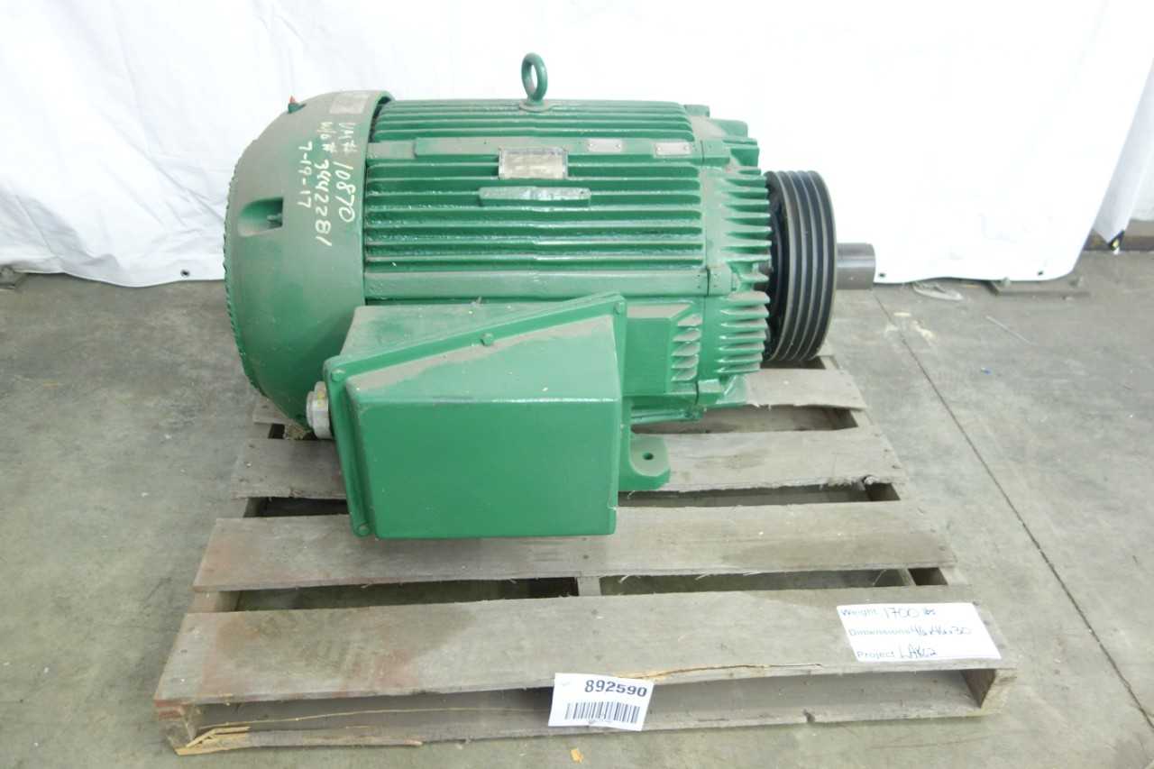ELECTRICAL MOTOR SERVICES 125 HP AC MOTOR - ELECTRIC MOTORS