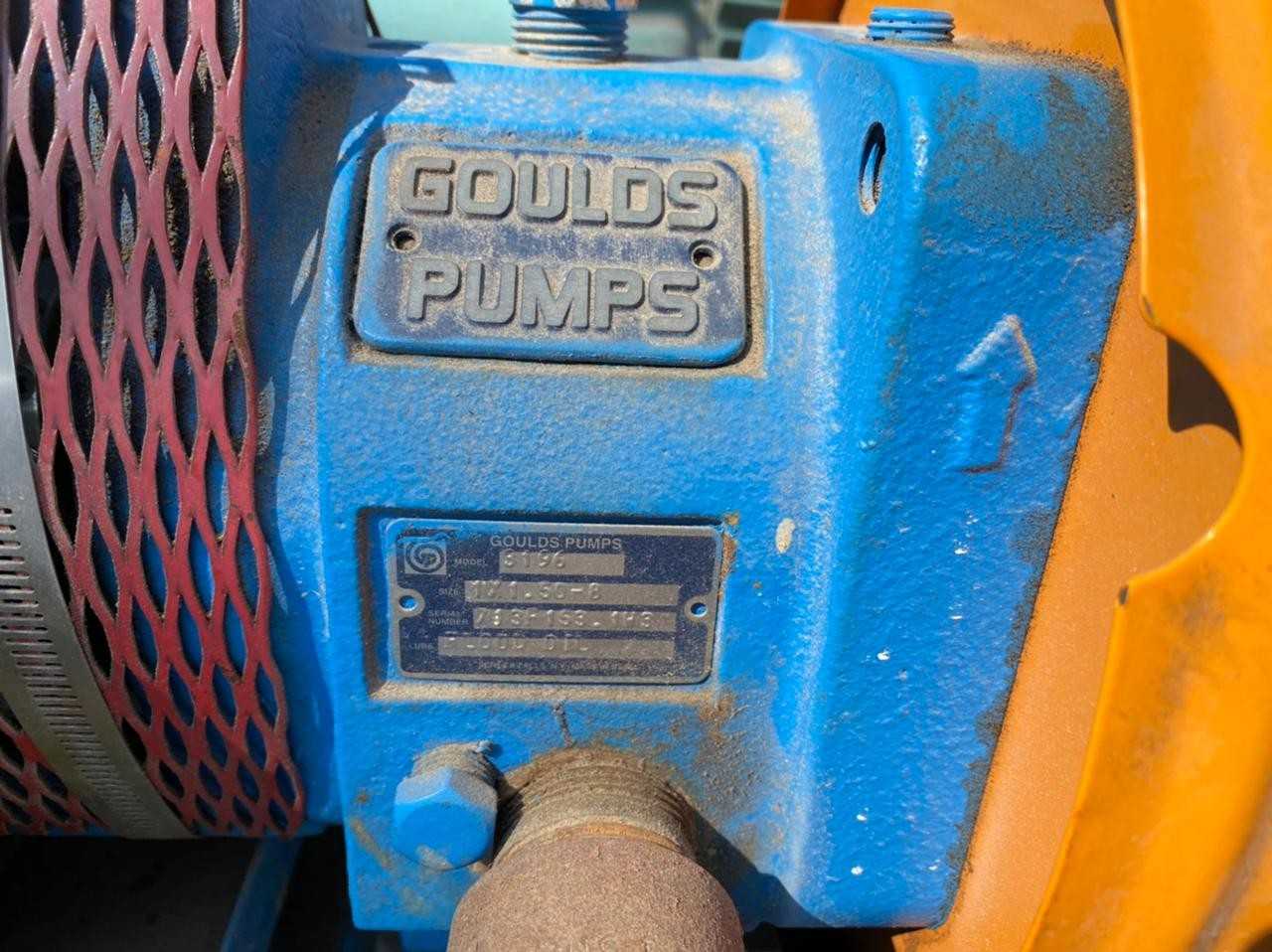 LOT OF 2 GOULDS PUMPS WITH MOTOR - ELECTRIC MOTORS