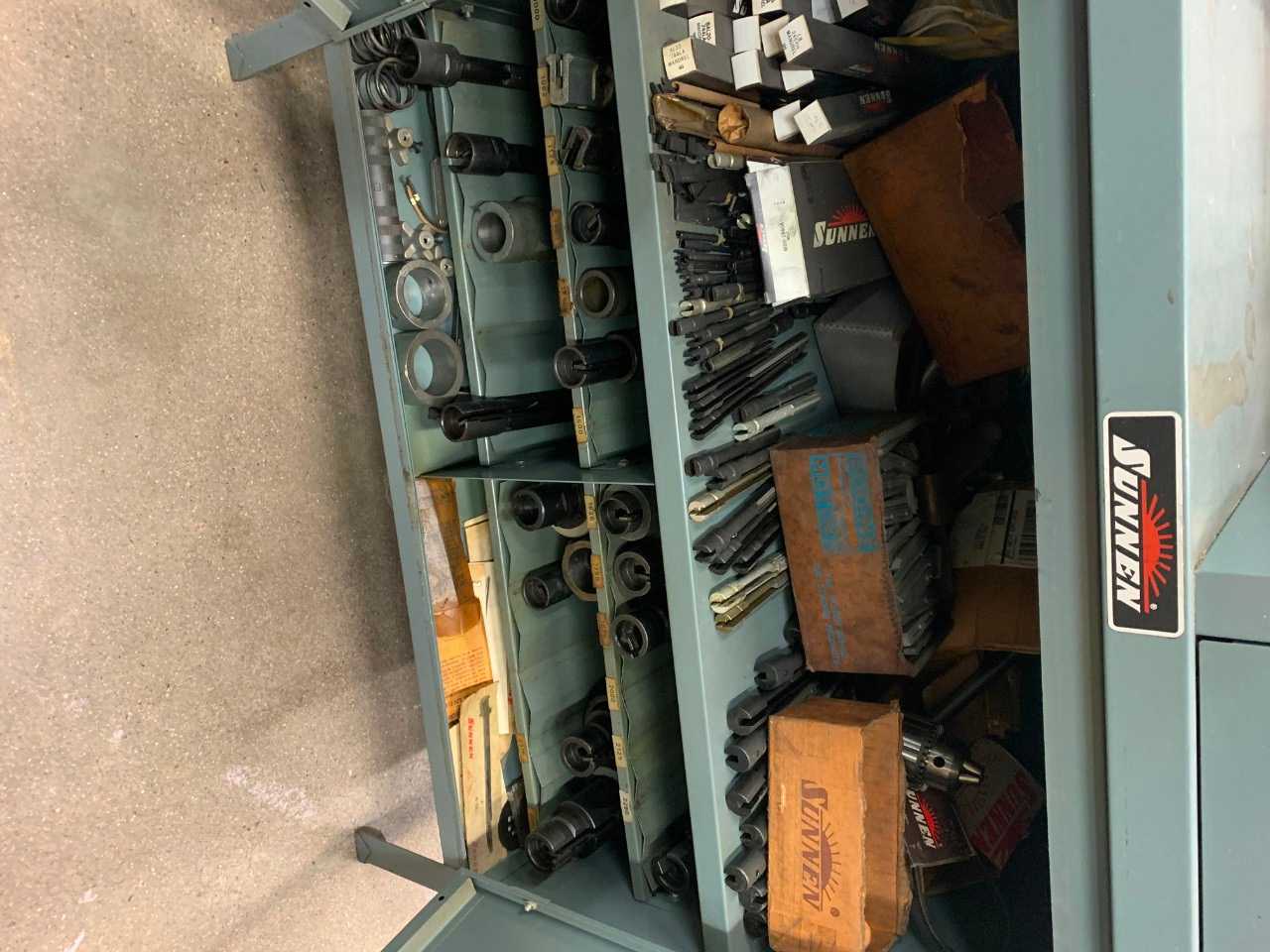 Sunnen Hone Cabinet Full of Tooling - MACHINING ACCESSORIES & TOOLING
