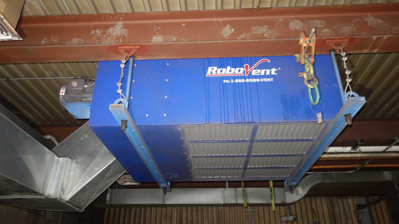 GREAT LAKES ROBOVENT OVERHEAD DUST COLLECTOR - DUST COLLECTOR