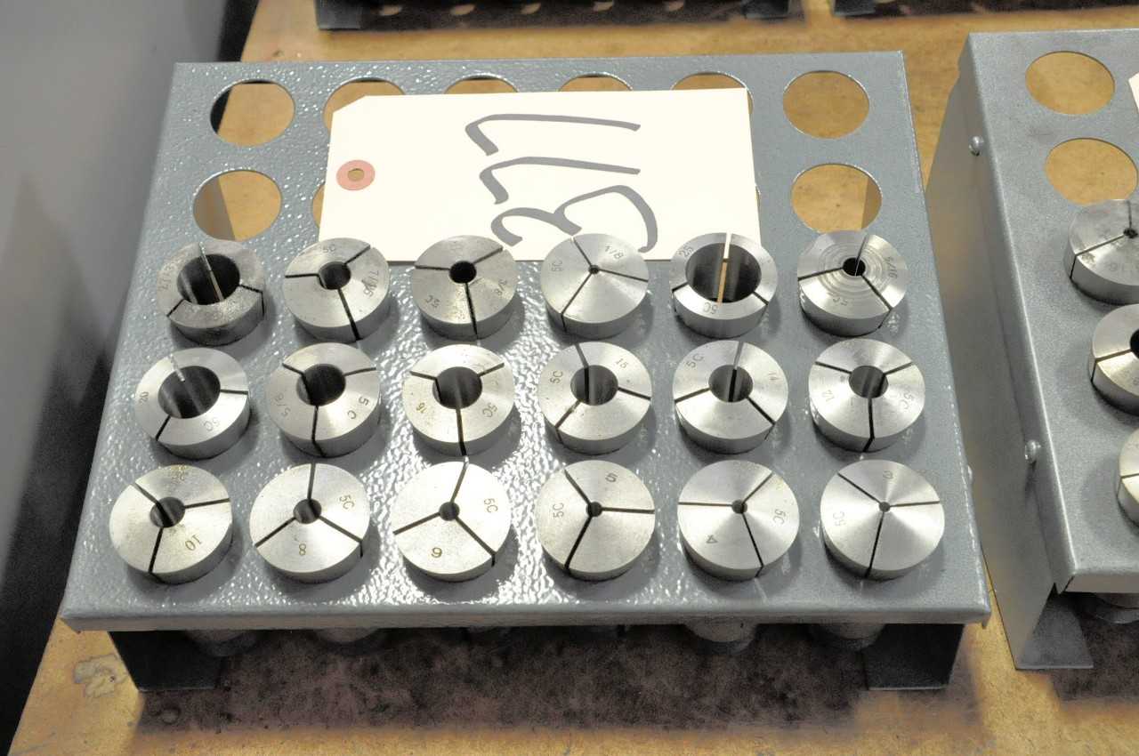 18-Piece 5C Collet Set with Stand - ELECTRIC POWER TOOLS