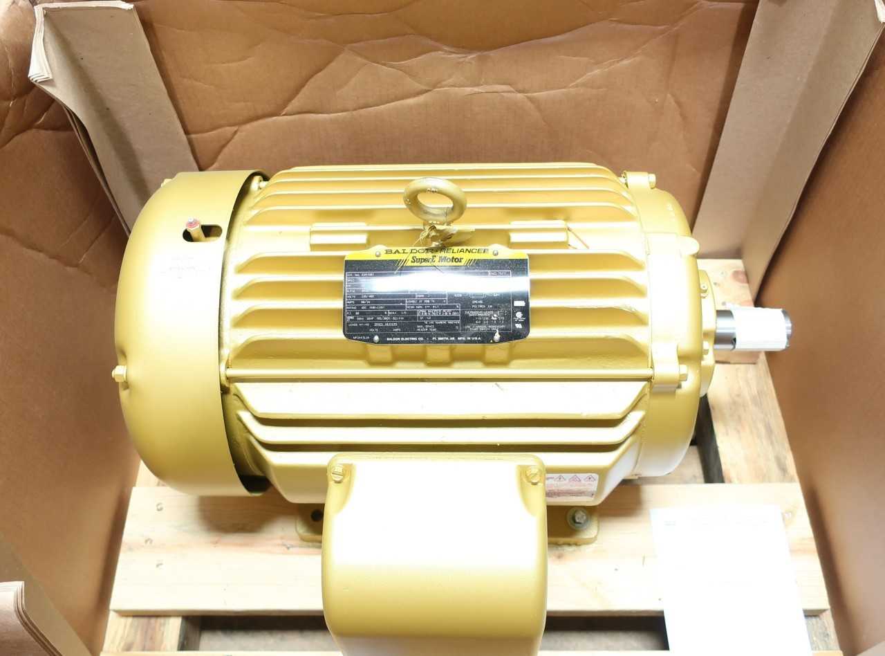 BALDOR EM4108T AC MOTOR 286TS 3PH 30HP 3520RPM 230/460V-AC - ELECTRIC MOTORS