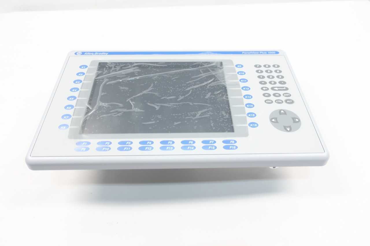 ALLEN BRADLEY 2711P-RDK10C PANELVIEW OPERATOR INTERFACE PANEL - AUTOMATION & CONTROLS