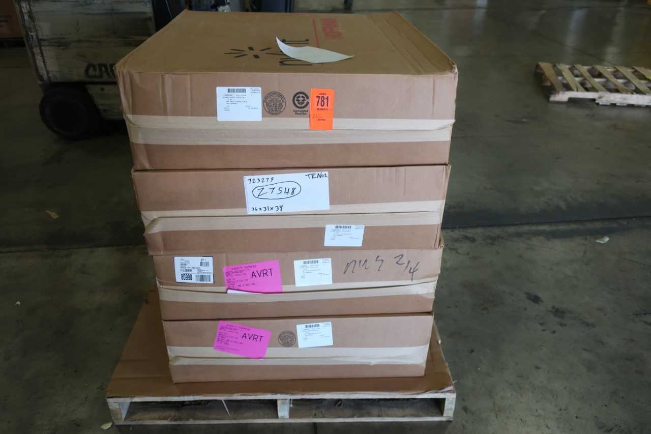 LOT OF 4 HOFFMAN A30N308LP MEDIUM TYPE 12 STEEL ENCLOSURE 30X30X8.625 - INDUSTRIAL PARTS