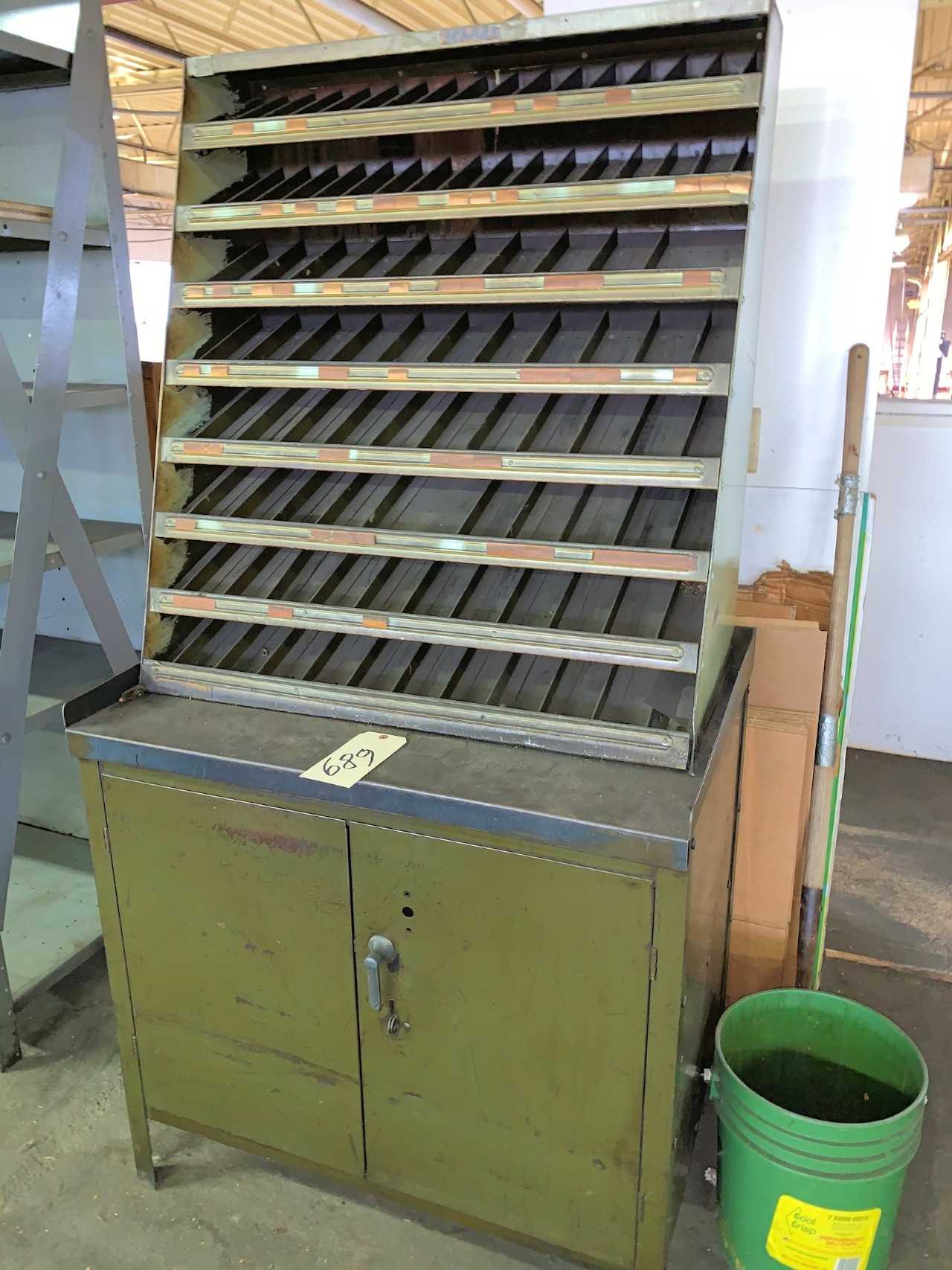 Shelving, Drill Racks w/ Cabinet - SHELVING