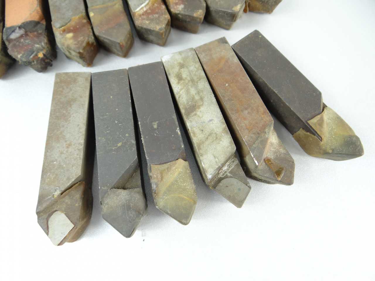 Lot of 14 NEW Assorted Carbide Tipped Tool Bits - MACHINING ACCESSORIES & TOOLING