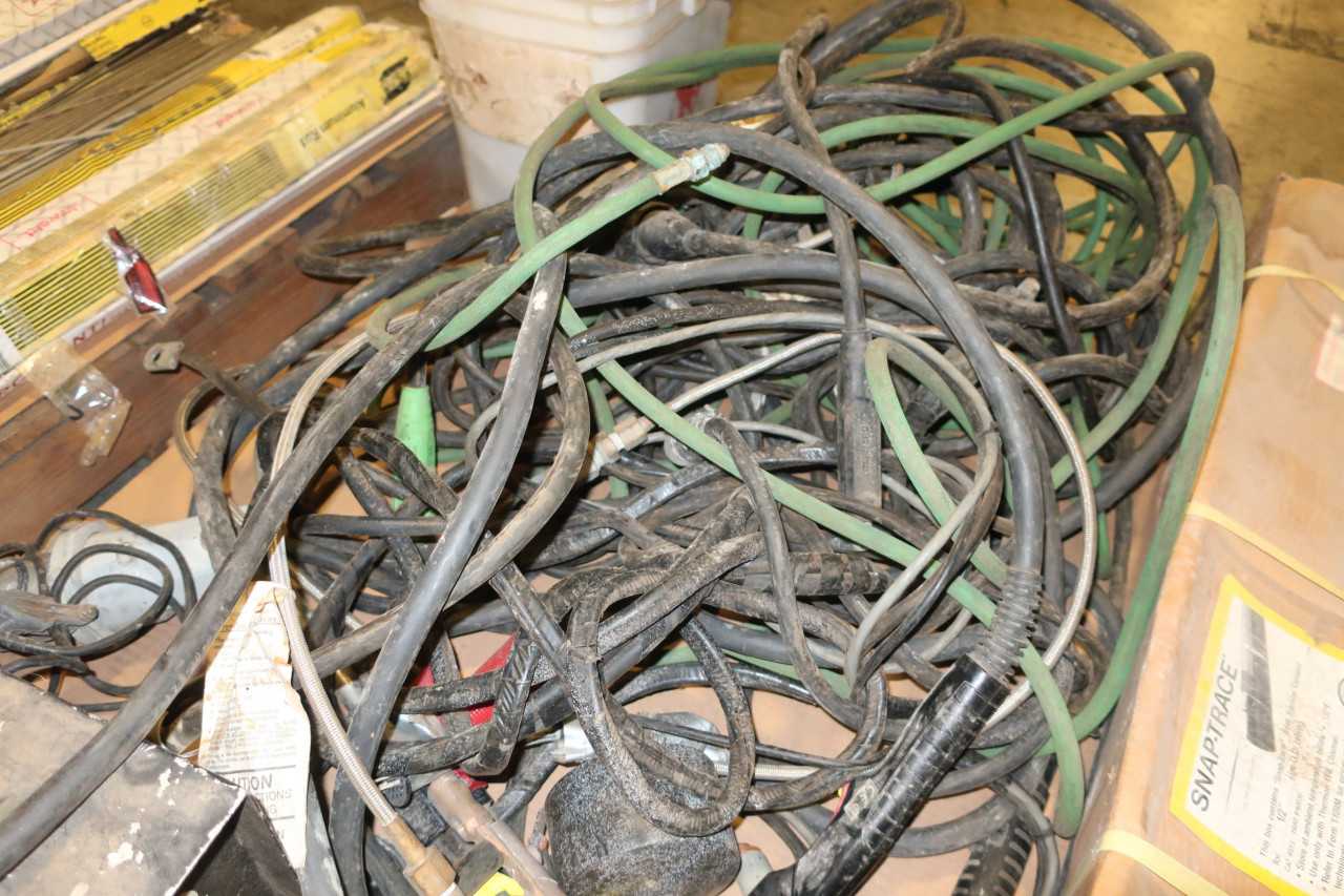 3 PALLETS OF ASSORTED WELDING SUPPLIES ELECTRODES WELDER TIPS - WELDING EQUIPMENT