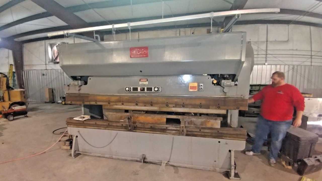 Chicago 90 Ton x 12ft Press Brake - PRESS BRAKES