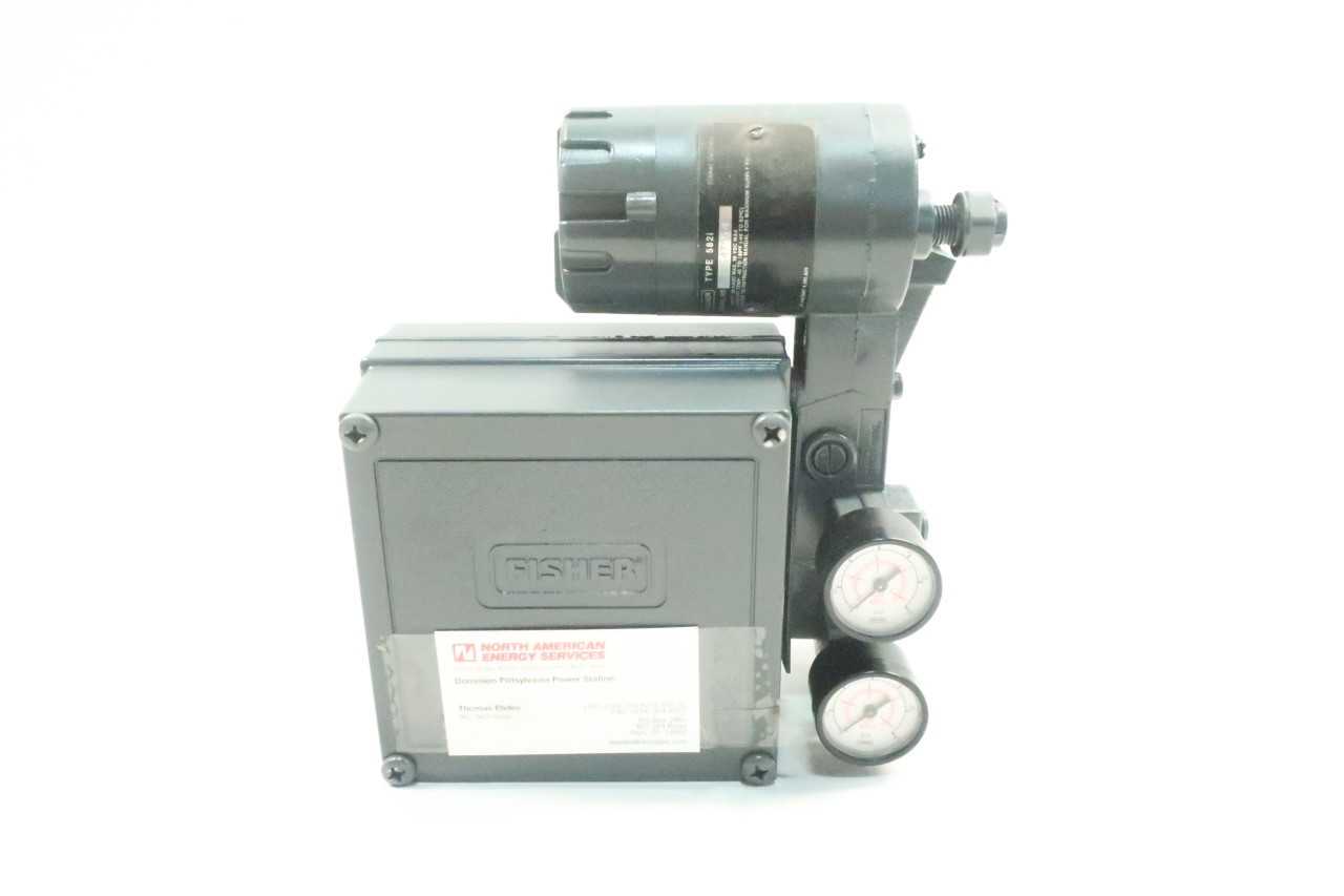 FISHER 3582I ELECTRO-PNEUMATIC VALVE POSITIONER 4-20MADC - CONTROL VALVE