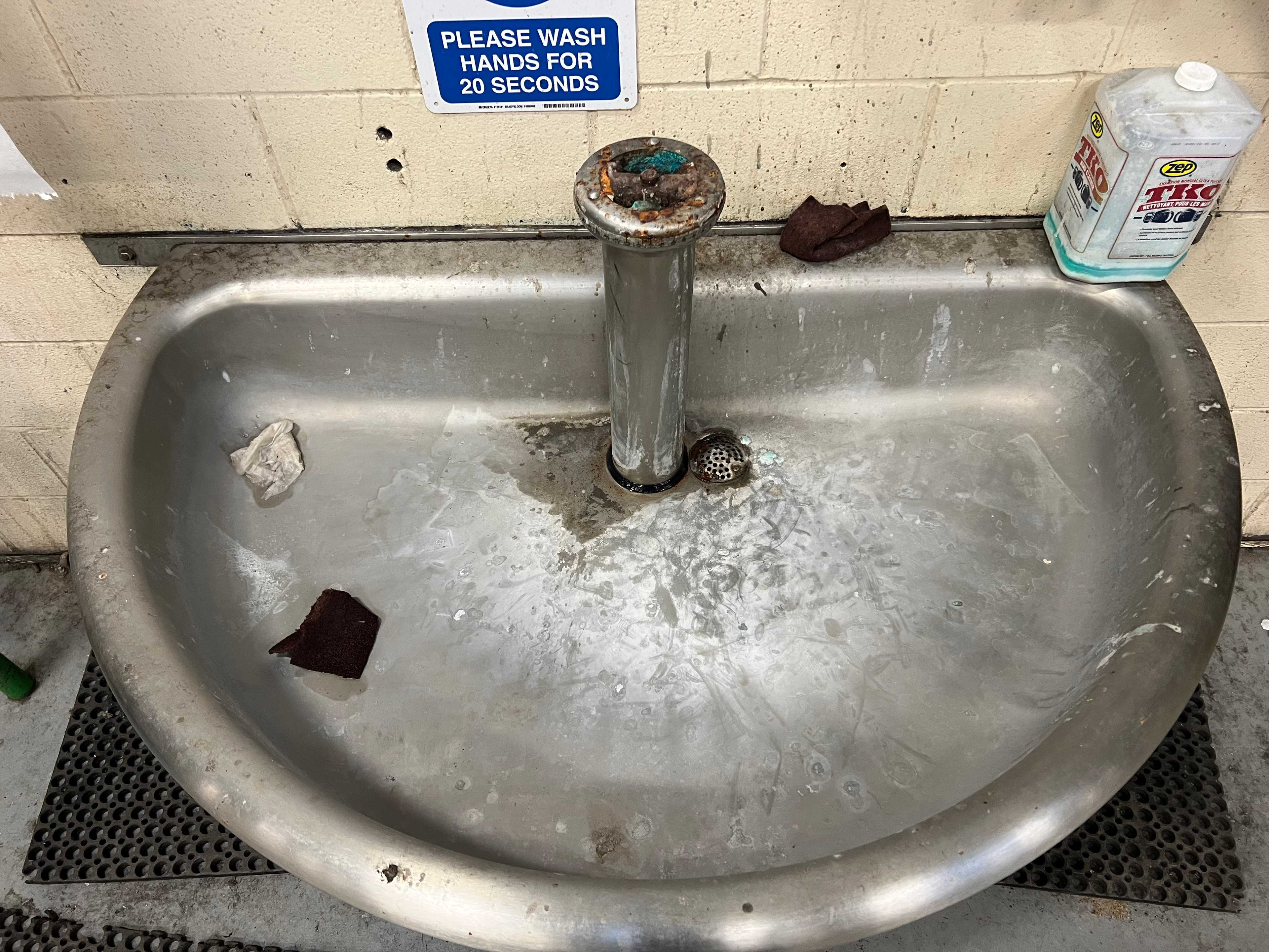 SINK - MATERIAL HANDLING