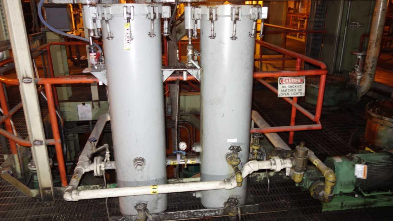 LOT OF 2 RITTER ENGINEERING OIL FILTRATION TANK - PROCESS EQUIPMENT