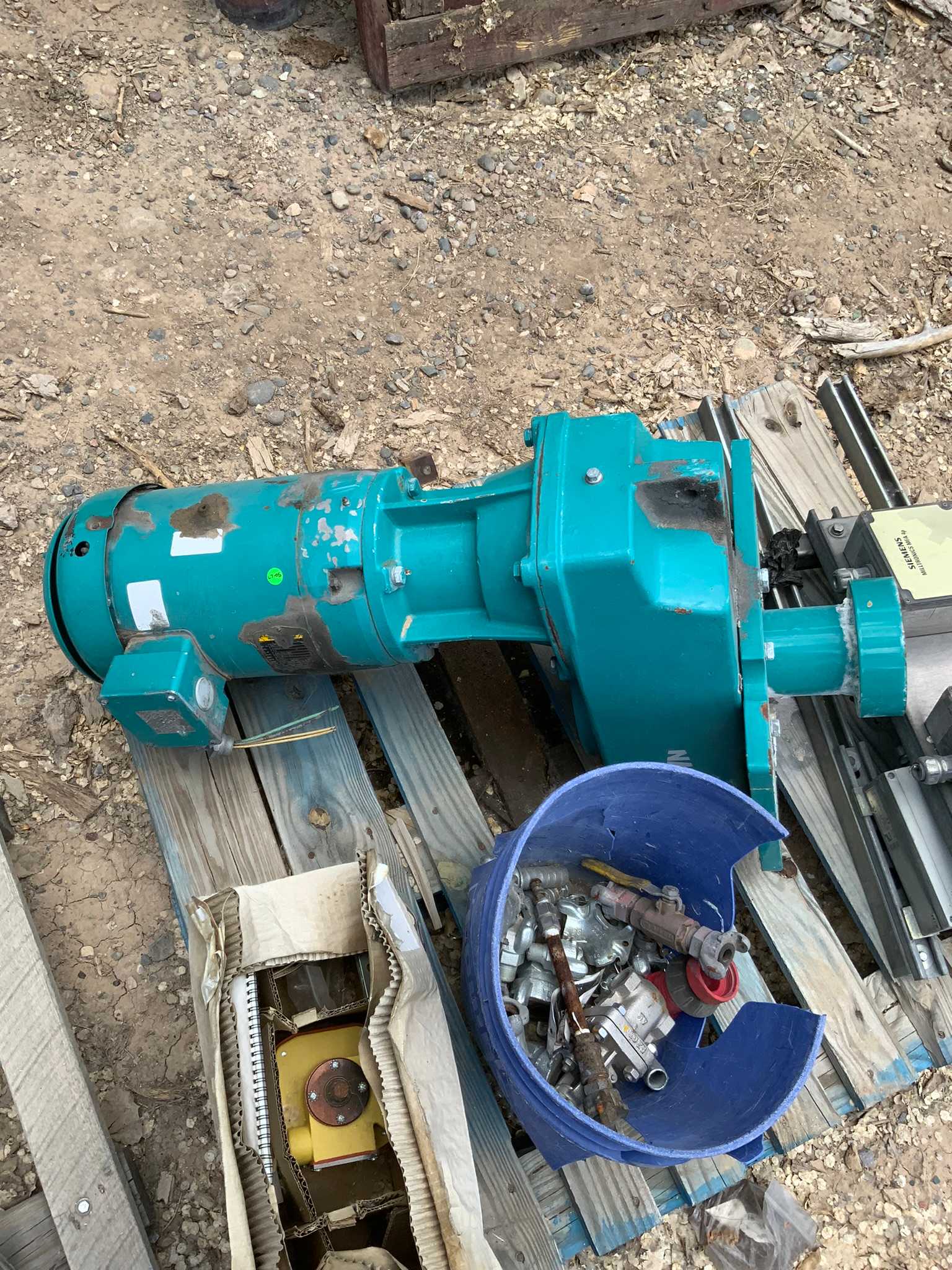Bulk Lot of Baldor/Nord and Baldor Brawn Mixers & Agitators - INDUSTRIAL PARTS