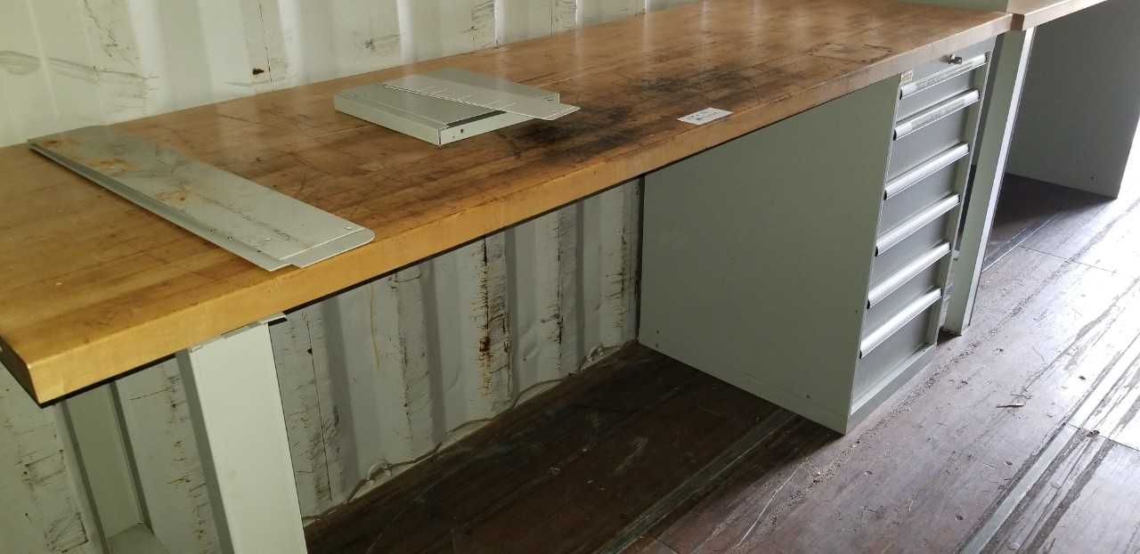 Lista Complete Butcher Block Work Bench No Contents - PLANT & FACILITY Lista Complete Butcher Block Work Bench No Contents - PLANT & FACILITY