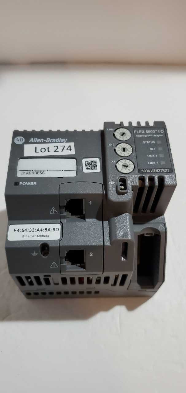 Allen Bradley Flex 5000 Ethernet Adapter - INDUSTRIAL PARTS Allen Bradley Flex 5000 Ethernet Adapter - INDUSTRIAL PARTS