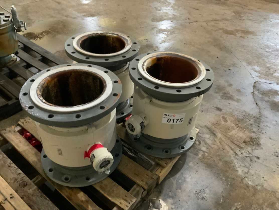 Bulk Lot of 12" Magflow flow tubes (Quantity of 3) - VALVES