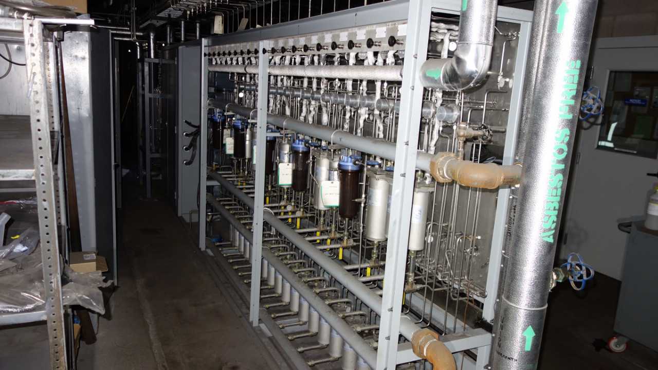 PANEL OF SENTRY SAMPLE COOLERS, INSTRUMENTATION - INSTRUMENTATION