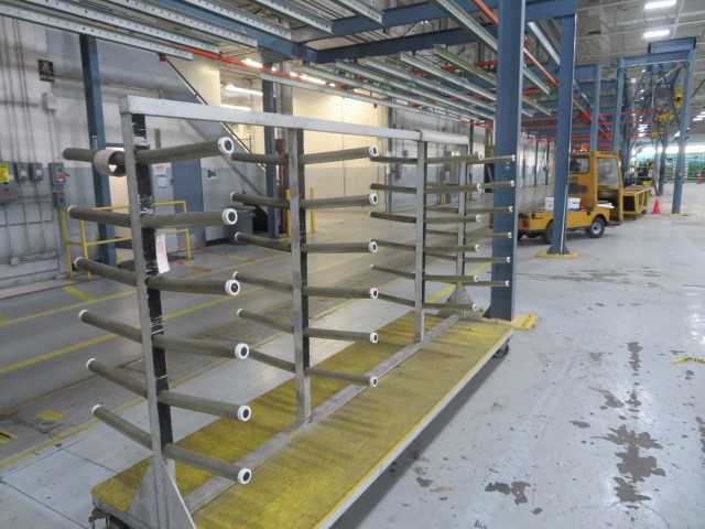 Aluminum Parts Storage Racks on Wheels - MISCELLANEOUS