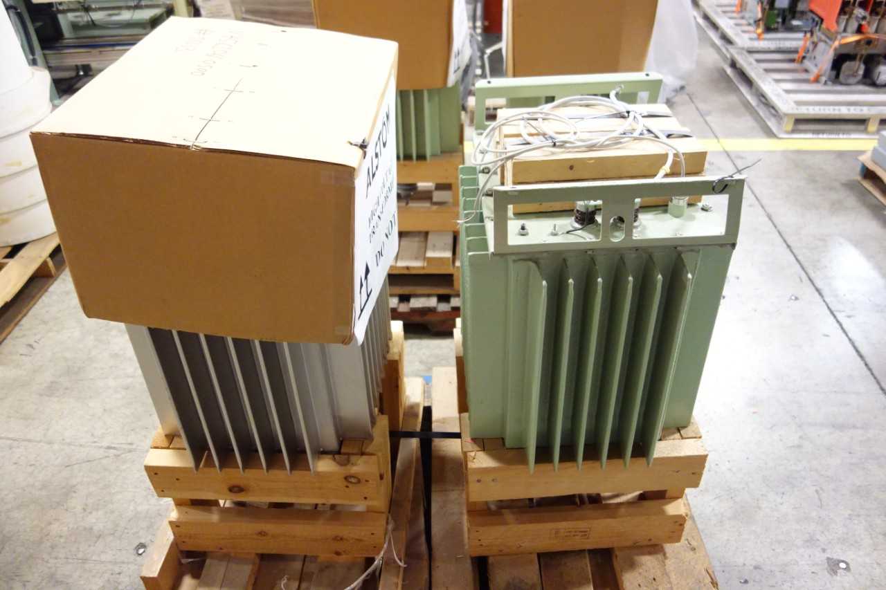 LOT OF 2 ALSTROM HIGH VOLTAGE TRANSFORMERS - CONTROL TRANSFORMERS