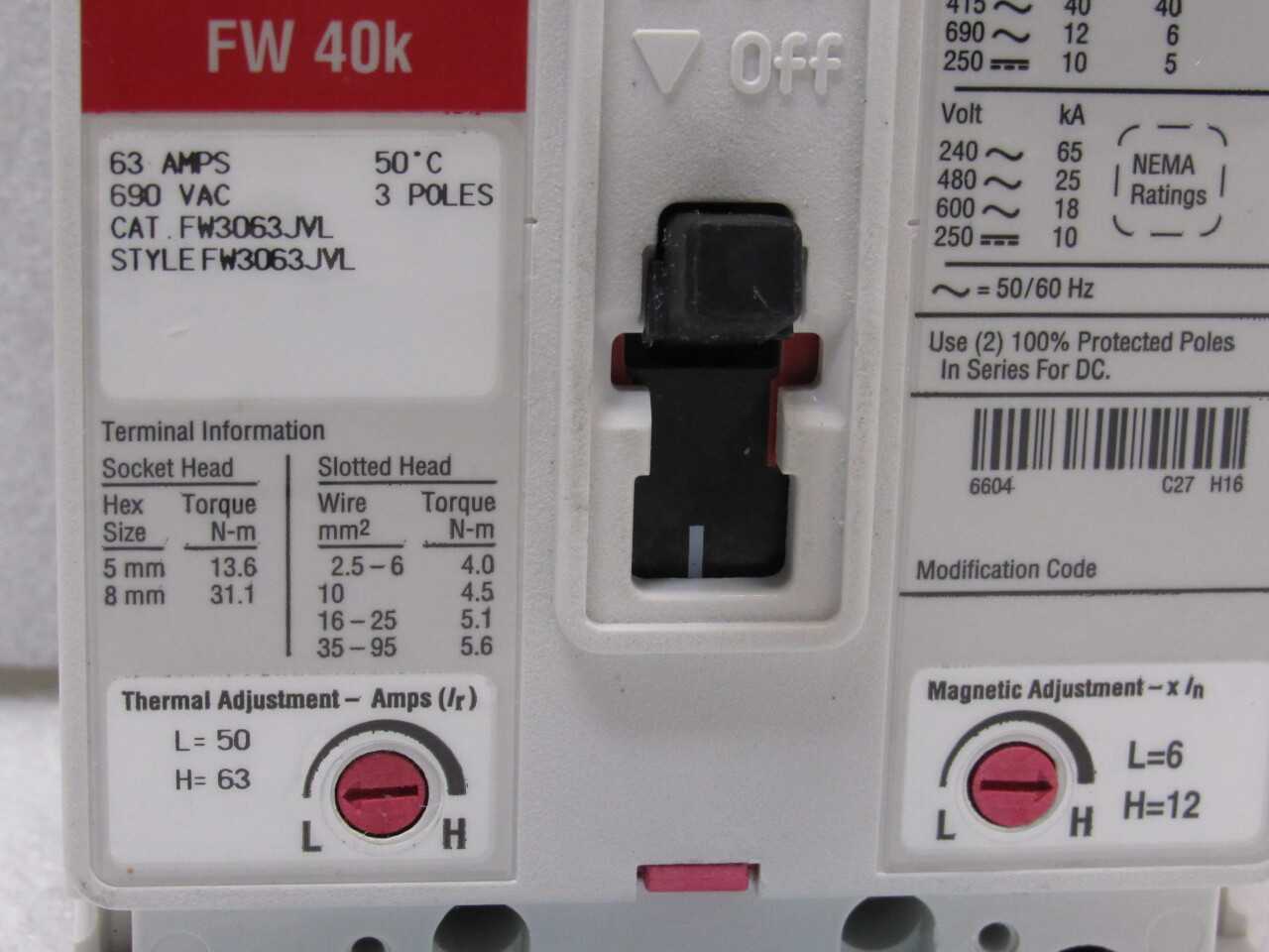 Eaton Circuit Breakers - CIRCUIT BREAKERS