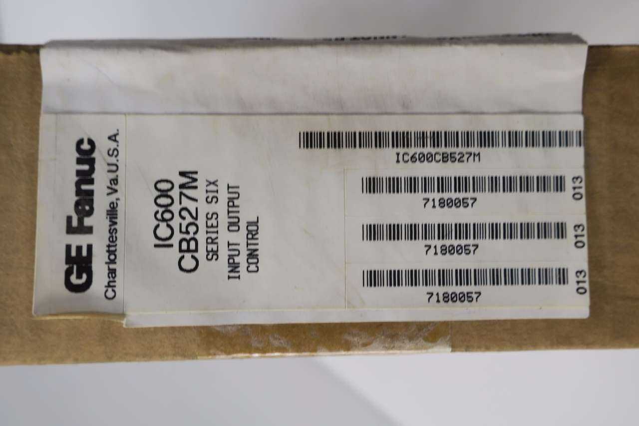 GE FANUC IC600CB527M I/O CIRCUIT BOARD - AUTOMATION & CONTROLS