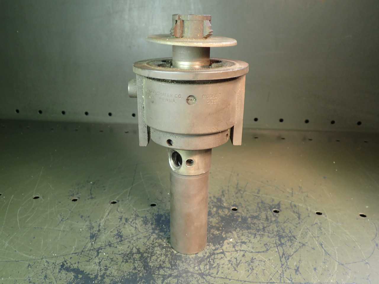 Rickert Shafer Model B Tap Tapping Head w/ 1.75"-11 Chasers 1.5" Straight Shank - MACHINING ACCESSORIES & TOOLING