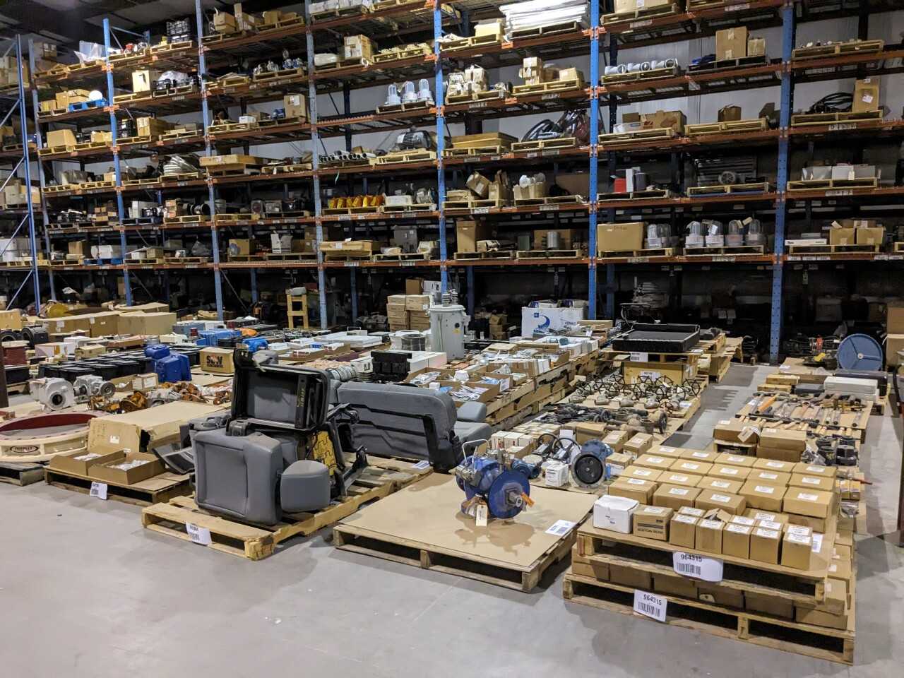 Complete Stockroom Clear out - Bids Due October 5th - INDUSTRIAL PARTS
