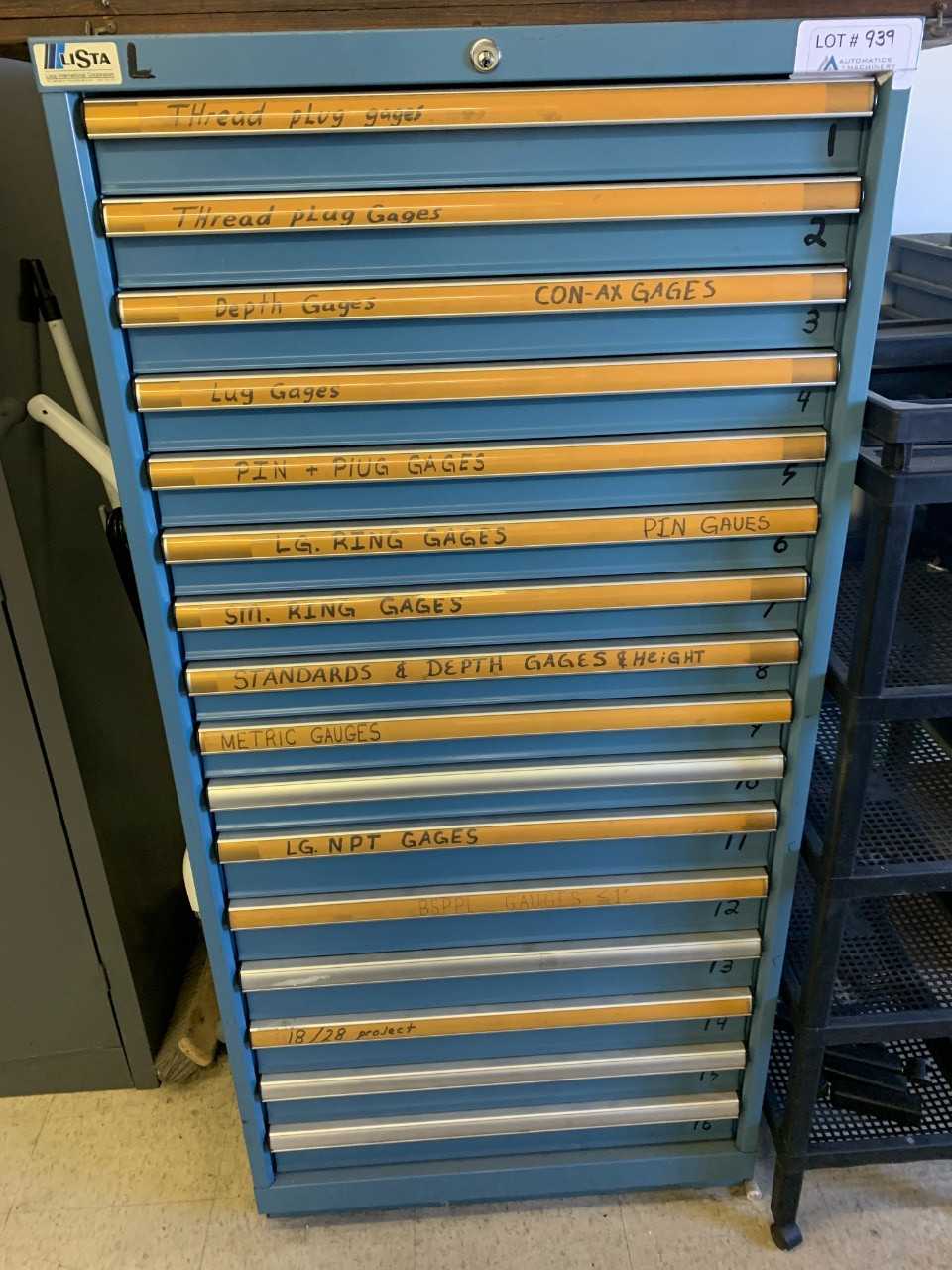 Lista 16 Drawer Tool Cabinet - TOOL STORAGE