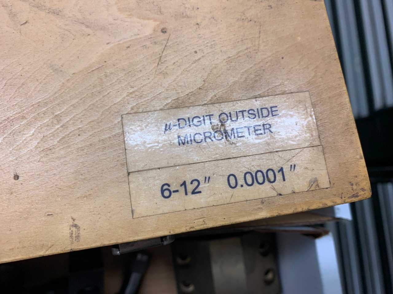 6-12" Outside Micrometer Set - PROCESS EQUIPMENT