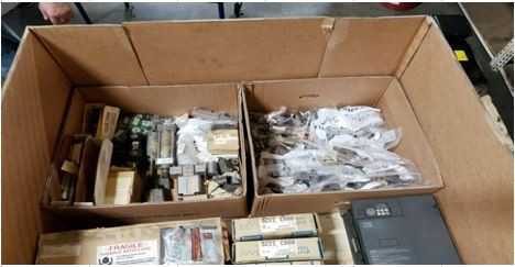 Indirect Material from the General Motors - DMAX facility - Moraine, OH - INDUSTRIAL PARTS