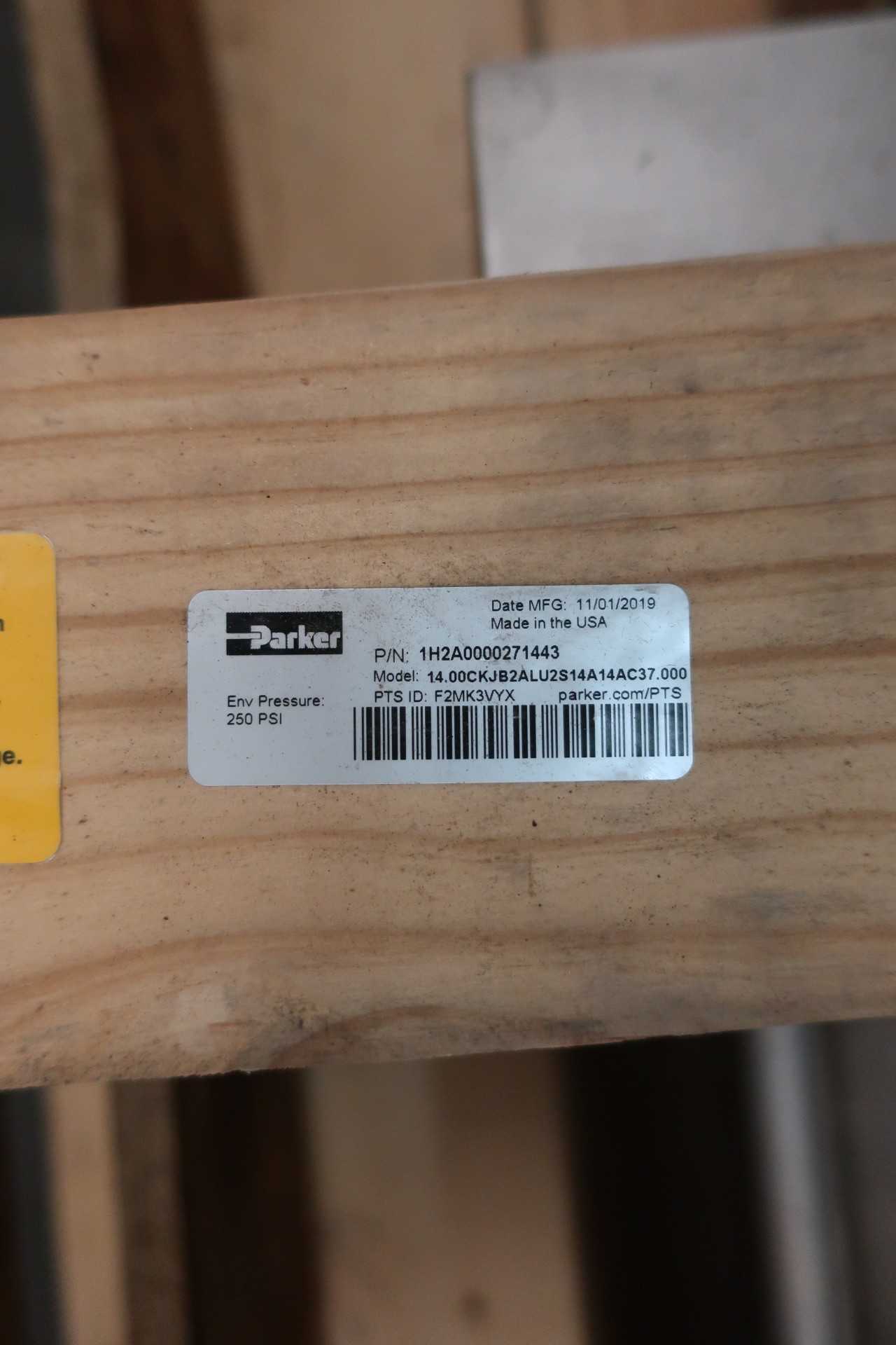 PARKER 14.00CKJB2ALU2S14A14AC37.000 DOUBLE ACTING PNEUMATIC CYLINDER - PNEUMATIC CYLINDERS & ACTUATORS