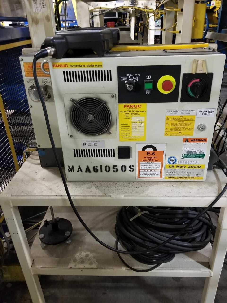 Fanuc Auto Wheel Weight Apply Robot & Controller - INDUSTRIAL ROBOTS