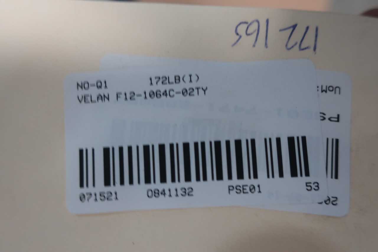 VELAN F12-1064C-02TY MANUAL 300 STEEL FLANGED 4IN WEDGE GATE VALVE - VALVES