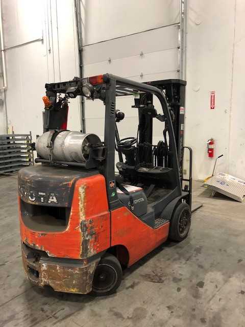 2007 Toyota 8FGCU30 LP sitdown counterbalance, LaVergne (Nashville), TN - FORKLIFTS