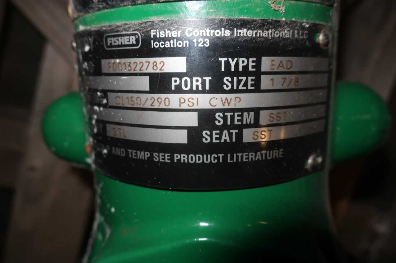 FISHER TYPE EAD SIZE 2IN - CONTROL VALVE