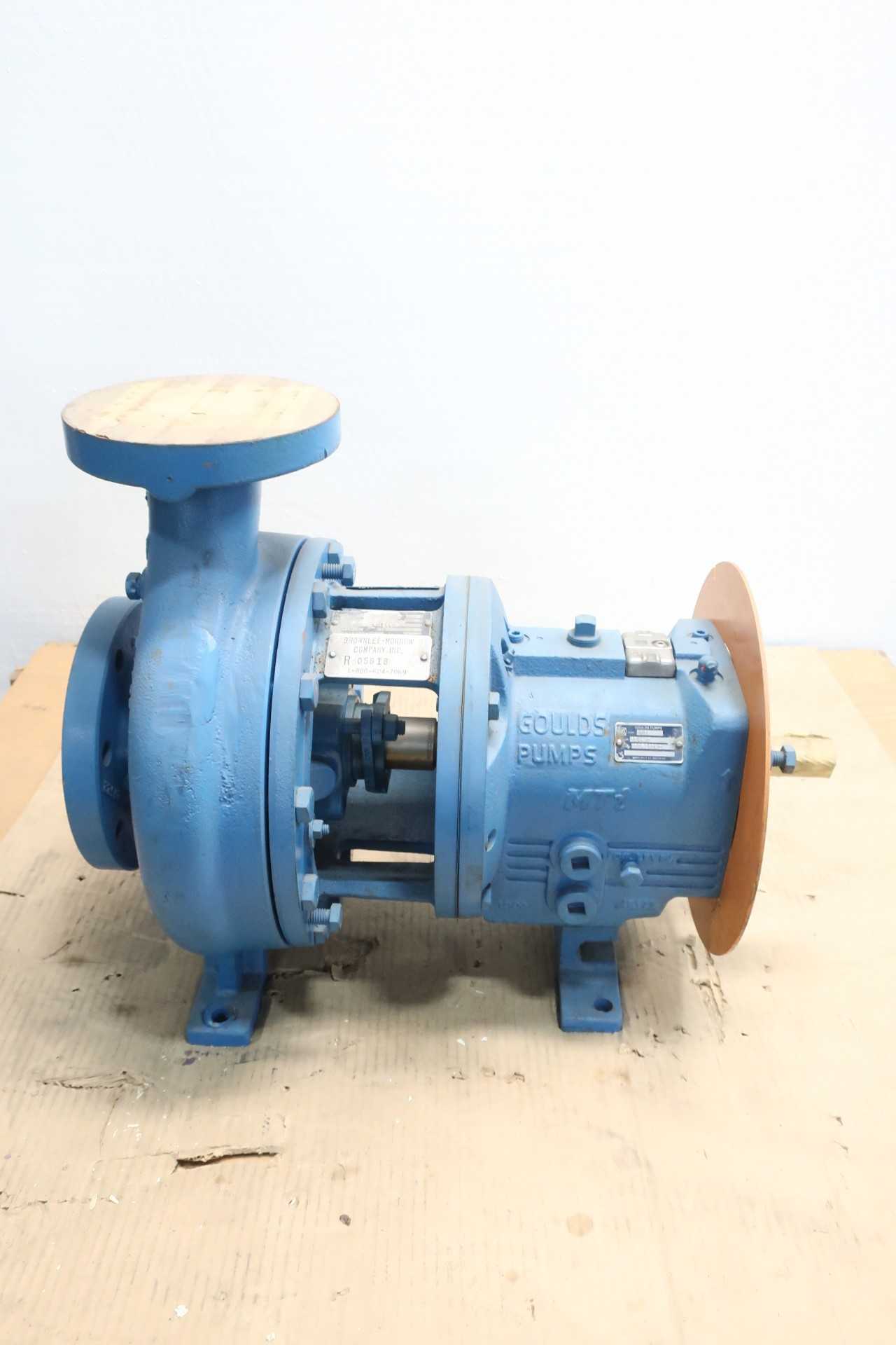 GOULDS 3196 MTI 3X4-10 IRON 3IN 10IN 1-1/8IN 4IN CENTRIFUGAL PUMP - CENTRIFUGAL PUMP