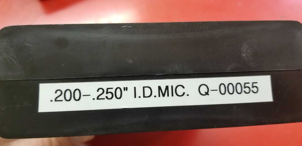 Fowler Bowers ID Micrometer - MICROMETERS